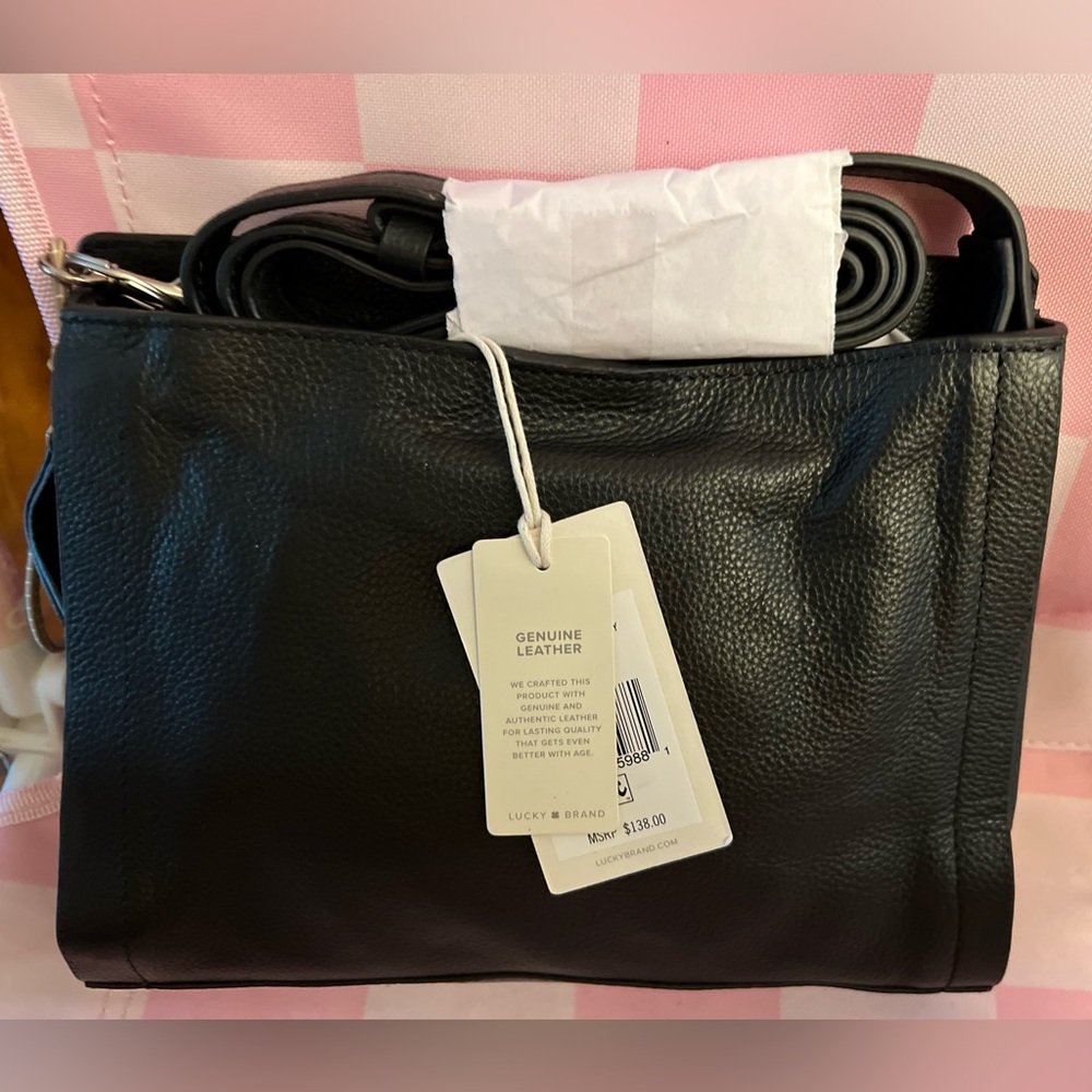 Black Lucky Brand Crossbody Bag